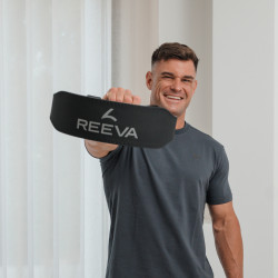 Reeva microfiber fitness lifting belt (6mm) met gesp Productfoto