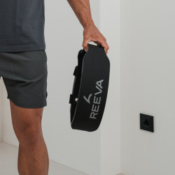 Reeva microfiber fitness lifting belt (6mm) met gesp Productfoto