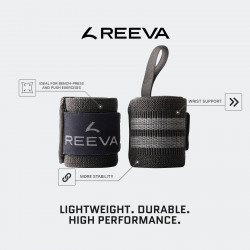 Reeva Wrist Wraps Ultra Fiber Black  Zdjęcie produktu