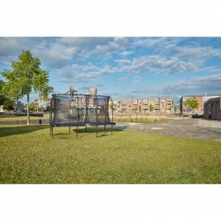 Salta hagetrampoline Premium Black firkantet produktbilde