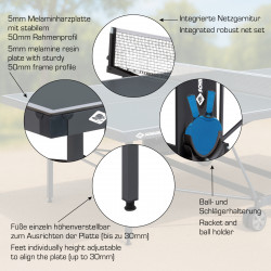 Schildkröt Outdoor Tischtennisplatte PowerTec Produktbild