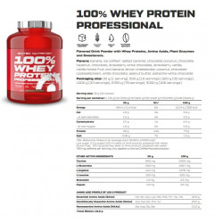 Scitec 100% Whey Protein Professional 2350g Product picture