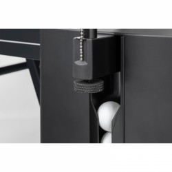 Sponeta Indoor Tafeltennistafel SDL Black Edition – Zwart - Opklapbaar Productfoto