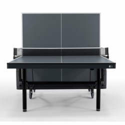 Sponeta Indoor Tafeltennistafel SDL Black Edition – Zwart - Opklapbaar Productfoto