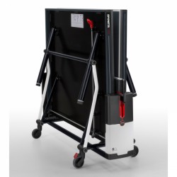Sponeta Indoor Tafeltennistafel SDL Black Edition – Zwart - Opklapbaar Productfoto