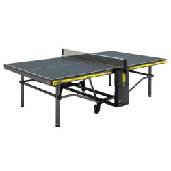 Sponeta Indoor Tafeltennistafel SDL Black Edition – Zwart - Opklapbaar Productfoto
