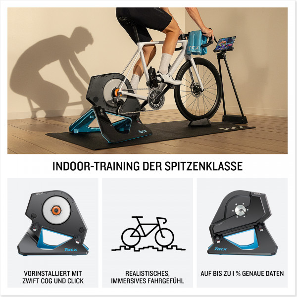 Tacx NEO 2T Smart with Zwift Cog and Click - Fitshop