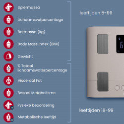 Tanita Lichaamsanalyseweegschaal BC-333LE Productfoto