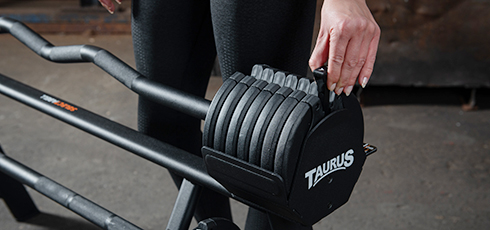 Taurus Selectabell Barbell and Curl Bar Speedy, speedier, Selectabell