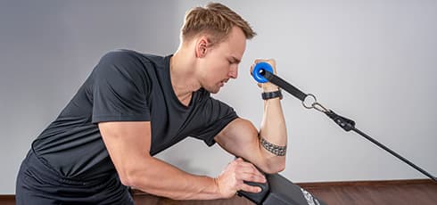 Taurus Flexicon Kraftstation Physiotubes statt Gewichtsblock