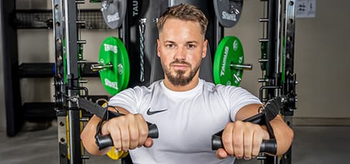 Taurus MS35 Pro Multi Smith Station Zwei Kabelzüge mit jeweils 90 kg Gewichtsblock