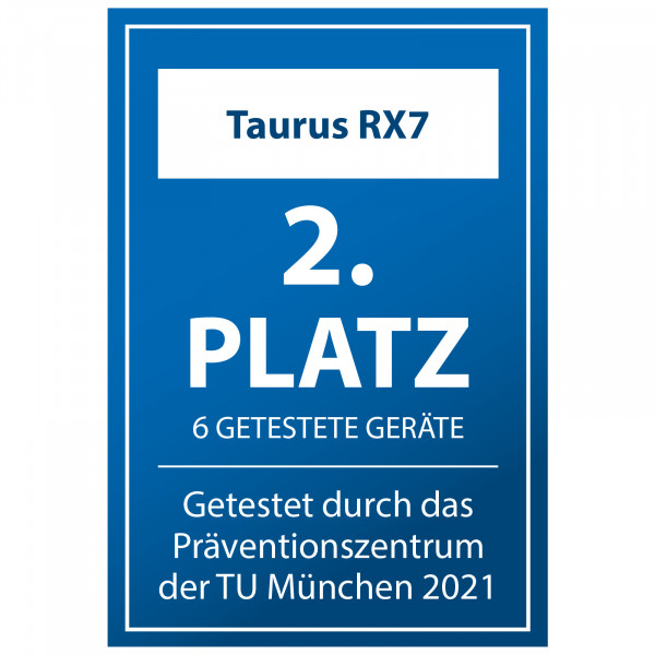 Taurus Rudergerät RX7 Auszeichnungen