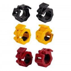 4 Morsetti A Chiusura Rapida Per Manubri Da 30mm – Pratiche Clip Con Leva Per Un Allenamento Sicuro
