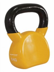 Tunturi Vinyl Kettlebell 4kg, Purple Product picture