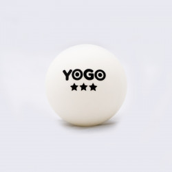 Yogo 3-Sterne-Tischtennisbälle Champ 6er Pack  Produktbild