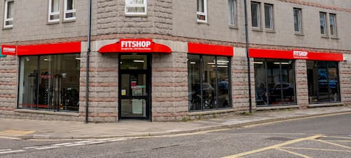 Fitshop en Aberdeen