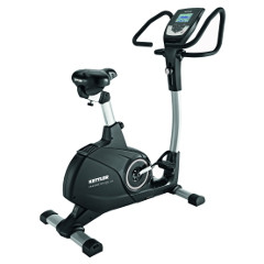 Exercise bike with a multi-grip handlebar